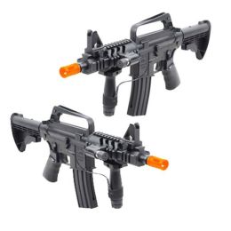 Spring M16A5 Assault Rifle Grip & Collapsible Stock Airsoft Gun