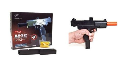M36 UZI Spring Airsoft Pistol BB Hand Gun