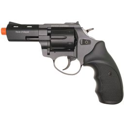 Zoraki R2 3" Barrel - Front Firing Blank Gun Revolver Black