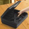 Biometric Gun Safe - Gun Safe for Pistols, Quick-Access Handgun Safe Gun Lock Box Firearm Safety Device with Fingerprint Lock, Keypad and Keys, Pistol